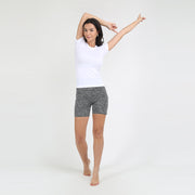 ''Alette'' - Solid Short-Sleeve Fitness T-Shirt