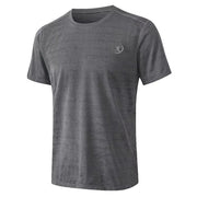 ''Dillon'' - Color Block Short-Sleeve Workout T-Shirt